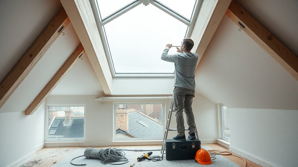 Electric Skylight Installation Bushey