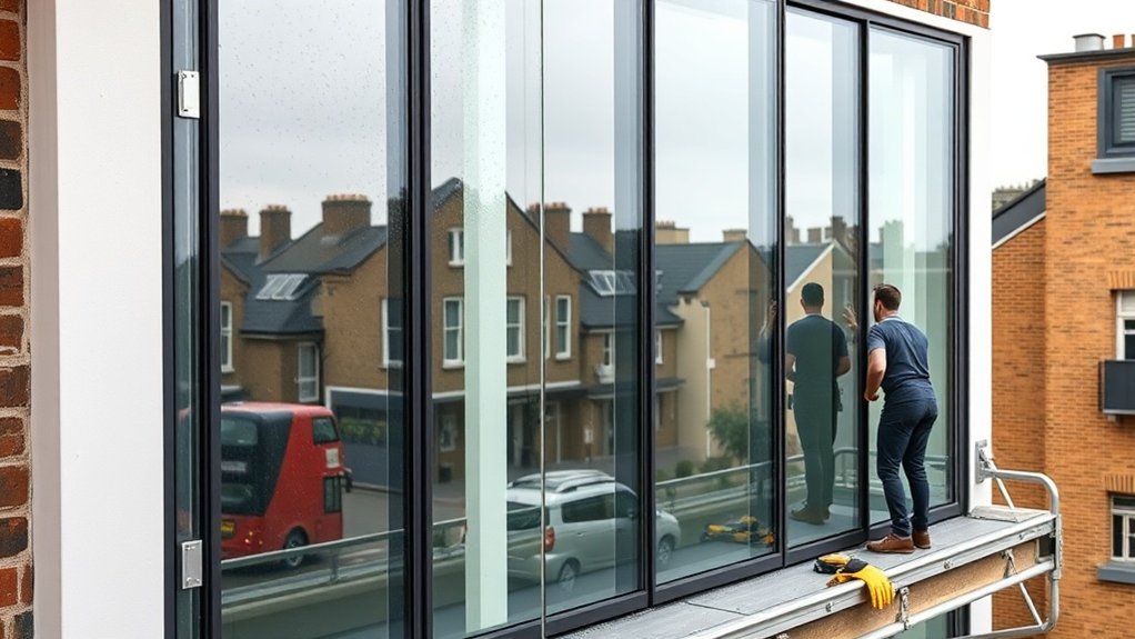 Polycarbonate to Glass Conversion Bushey