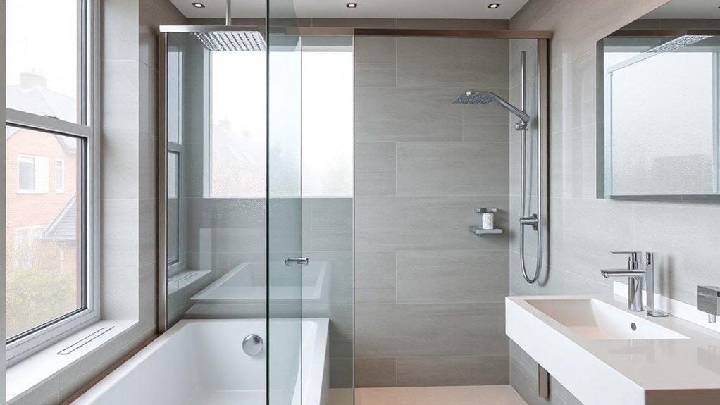 Semi-Frameless Shower Screens Bushey